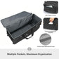 100L U Zip Rolling Duffel Bag with Wheels