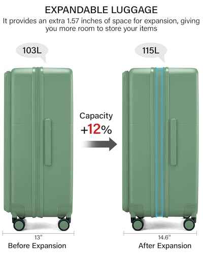 28 Inch Expandable Checked Luggage