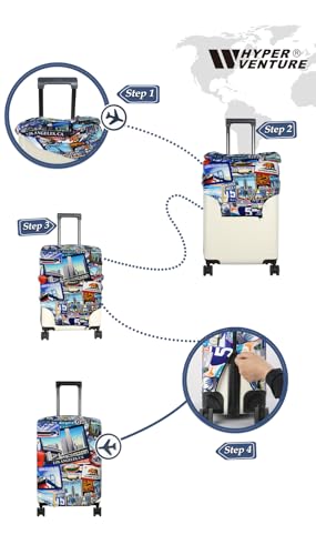 Travel Luggage Cover Suitcase Protector Fits 31