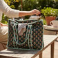 100% Cotton Quilted Tote Bag For Women