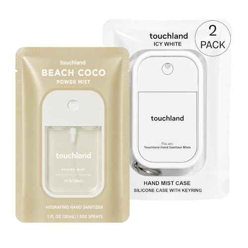 Vacation Mode Set Beach Coco Hydrating Hand Sanitizer & Case