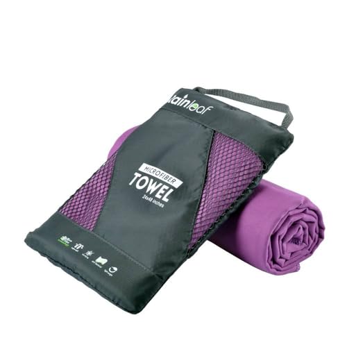 Microfiber Towel Quick Dry Camping & Travel & Gym Towel. Compact