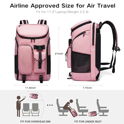 Carry on Travel Backpack for Men Women