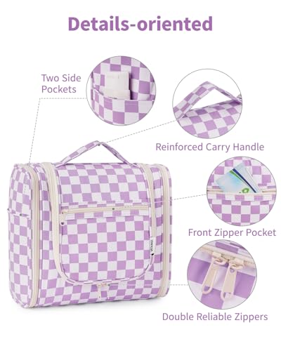 Large Hanging Travel Toiletry Bag for Women