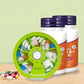 8PCS INVODA Weekly Pill Organizer 7 Compartment Rotating Pill Box for Daily (8 Count)