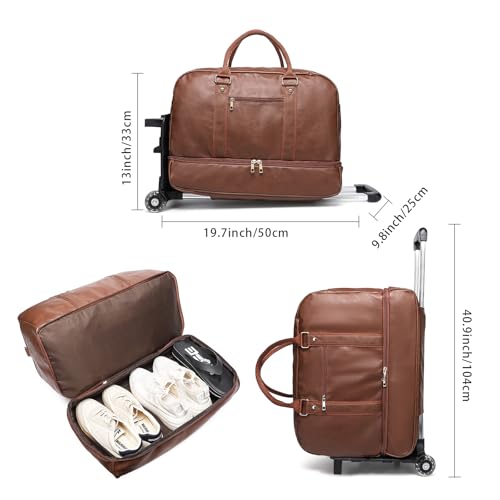Rolling Duffle with Wheels