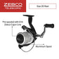 33 Spinning Reel and Telescopic Fishing Rod Combo