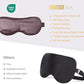 Adjustable 100% 22 Momme Mulberry Silk Sleep Mask