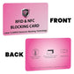 2 Pack RFID Blocking Card for Credit Debit ID Card (2 Count)