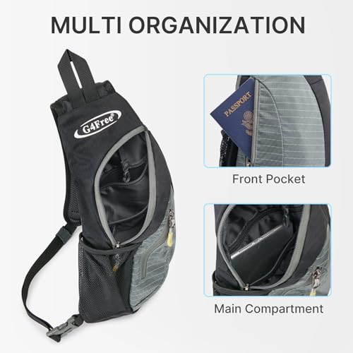 Small Sling Bag for Men Women