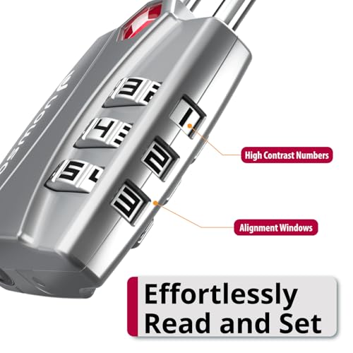 TSA Approved Luggage Locks (2 Count)