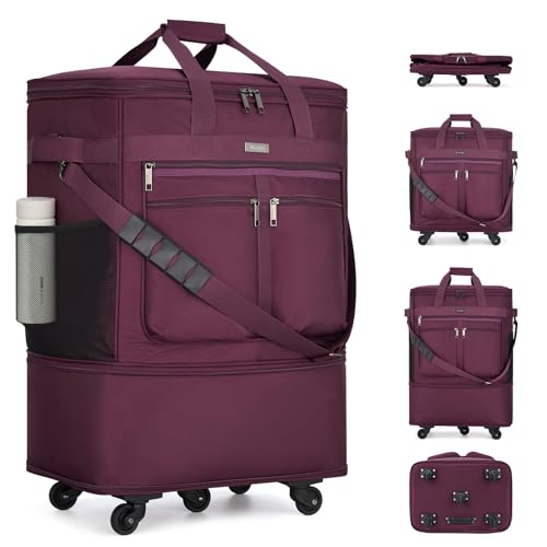 Expandable Luggage Bags for Travel Collapsible Suitcase with Wheels