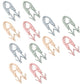 12 Piece Foldable Travel Hangers with Clips