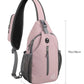 Crossbody Sling Backpack Sling Bag Travel Hiking Chest Bag Daypack