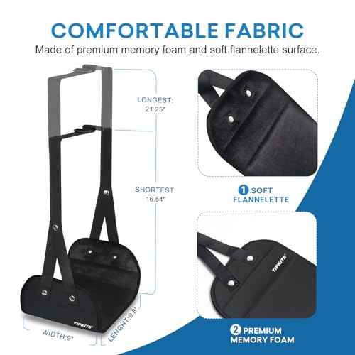 2 Pack Foot Hammock for Plane Travel (2 Count)