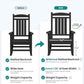 Outdoor Rocking Chair Set of 6 (6 Count)