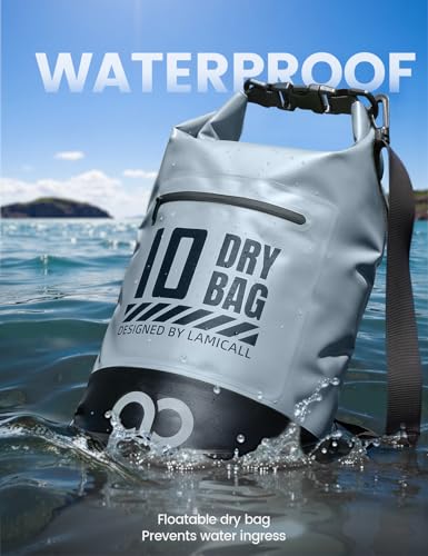 Dry Bag Waterproof Backpack with Phone Pouch 5L