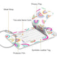 Luggage Tags Privacy Cover ID Label for Travel Bag Suitcase (2 Count)