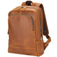Leather Backpack for Men 15.6" Laptop Backpack 100% Madagascar top