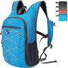 20L Hiking Backpack Lightweight Packable Hiking Daypack Small Travel Outdoor Foldable Shoulder Bag Blue