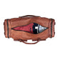 Leather Duffle Bag for Men Luggage Handmade Travel Bag Carry On Luggage Weekender Bags Overnight Gym Sports Cabin Holdall Bag For Airplanes Men And Women