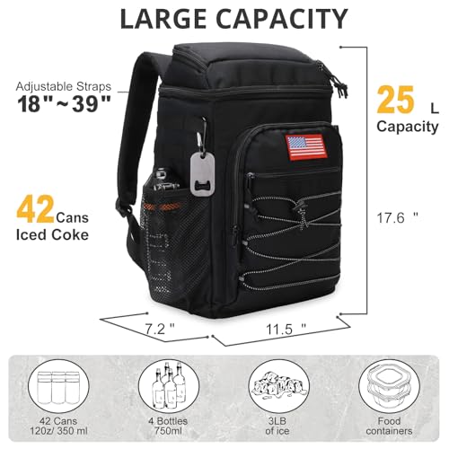 25L Insulated Cooler Backpack Water