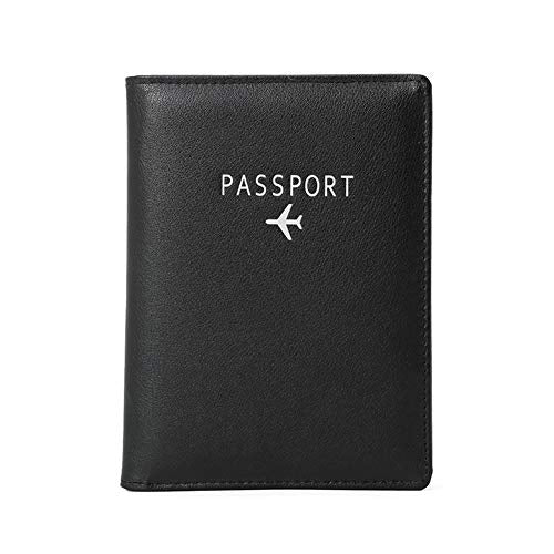 Travel Wallet & Family Leather Passport Holder Cover RFID Blocking Travel Wallet