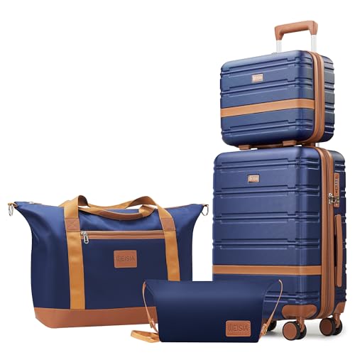 Luggage Sets with spinner wheels (4 Count)