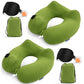 2 Pack Inflatable Travel Neck Pillows for Airplanes