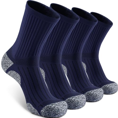 Cushioned Compression Unisex Mid (4 Count)