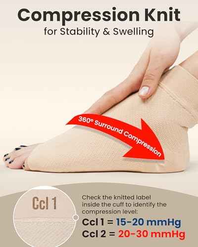 Ankle Compression Sleeve (2 Count)