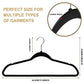 50 Pack Plastic Hangers for Clothes (50 Count)