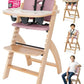 Beyond Junior Convertible Wooden High Chair with Removable Tray
