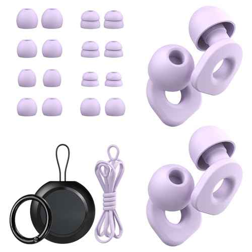 2 Pairs of Earplugs for Sleeping