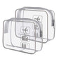 Clear Toiletry Bag TSA Approved Quart Size Travel Carry On (2 Count)
