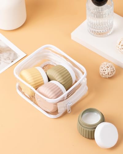 Travel Containers for Toiletries 4 Pack (4 Count)