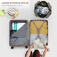 Suitcase Set 3 Piece Luggage Set Expandable with Spinner Wheels (6 Count)