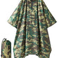 Hooded Rain Poncho for Adults