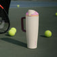 FreeSip Tumbler Stainless Steel Water Bottle 40 oz Iced Breeze