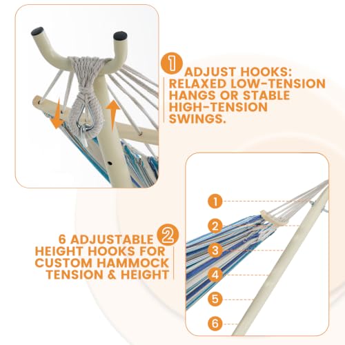 LazyDaze Hammocks Double Hammock with Stand