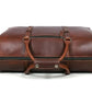 Leather Travel Duffel Bag