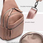 Large Sling Bag for Women Crossbody Purse Leather Fashionable Trendy Chest Bag for Travel