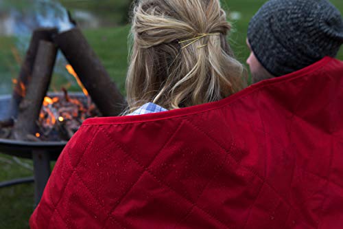 Waterproof 350 GSM Fleece or Sherpa Stadium Blanket