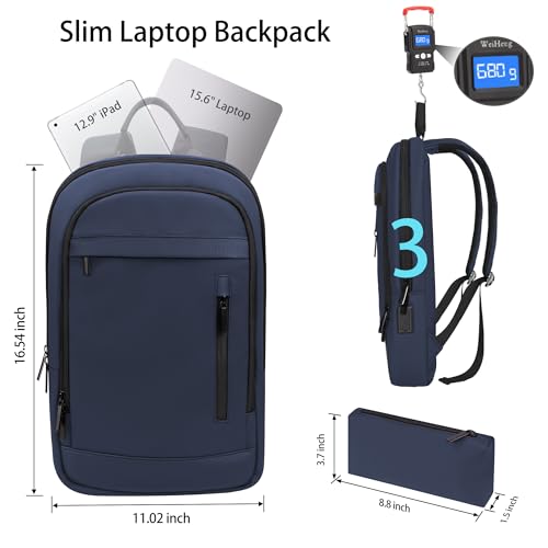 Business Backpack for Men Lightweight Commute Laptop Backpack Anti