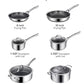 Pots and Pans Set Non Stick (10 Count)