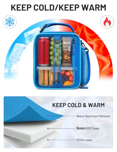 Expandable Small Lunch Box for Men Women Kids Work School