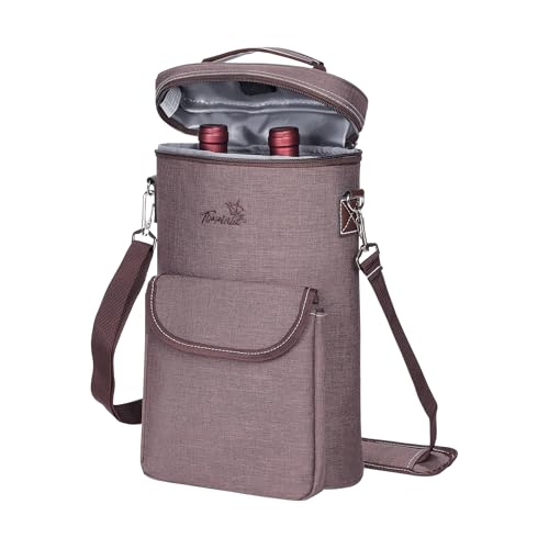 2 Bottle Wine Cooler Tote Carrier