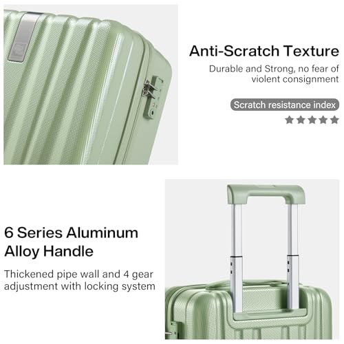 16 Inch Underseat Carry on Luggage with Wheels