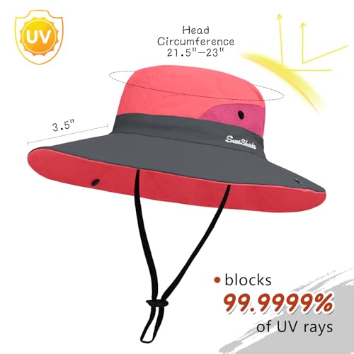 Women's Ponytail Safari Sun Hat