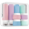 Travel Bottles for Toiletries 8 Pack (8 Count)